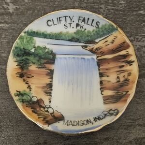 Clifty Falls State Park Souvenir Mini Plate